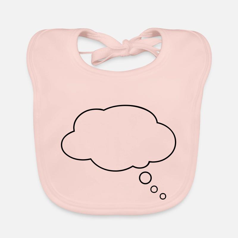 Talking bubble - comic Organic Baby Bibs