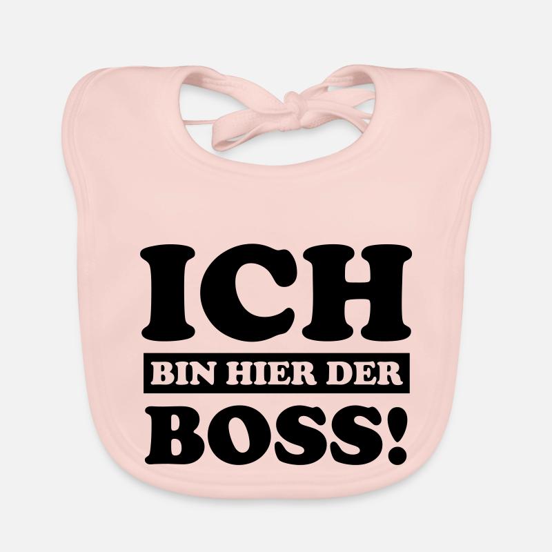 ich_bin_hier_der_boss Bavoir bio Bébé