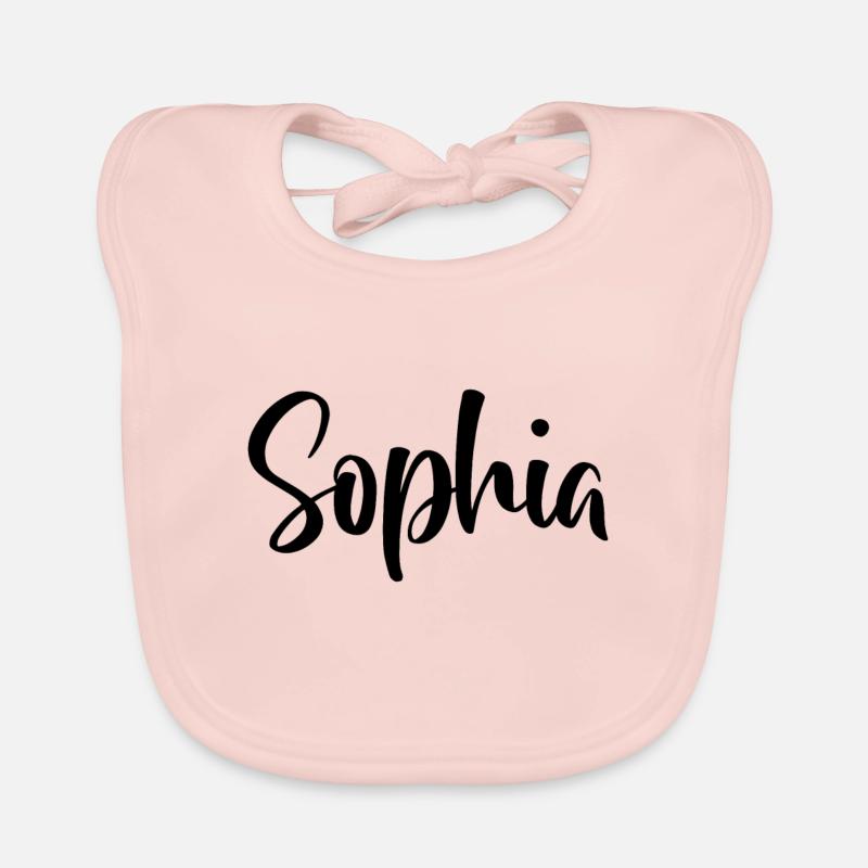 Name - Sophia Baby Bio-Lätzchen