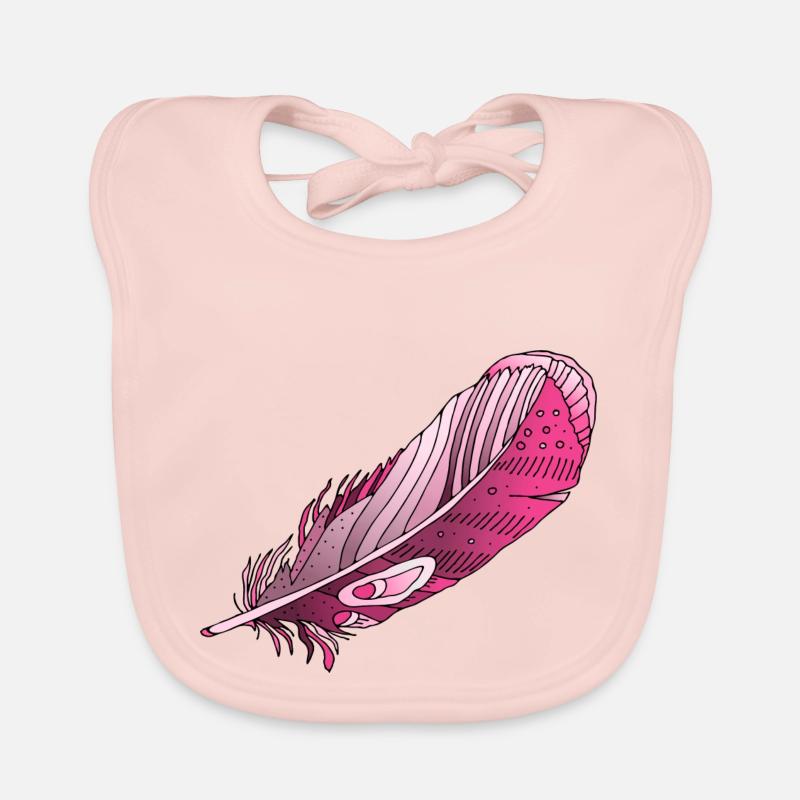 Feather Organic Baby Bibs