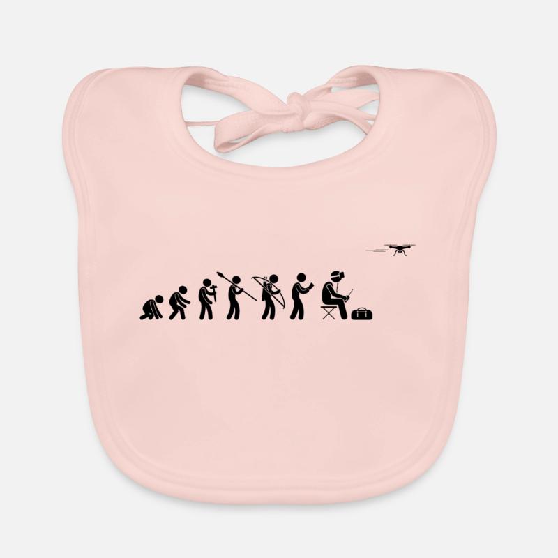 Drone Evolution Organic Baby Bibs