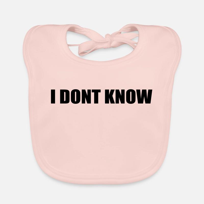 I dont know Baby Bio-Lätzchen