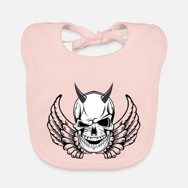 Heaven and Hell Organic Baby Bibs