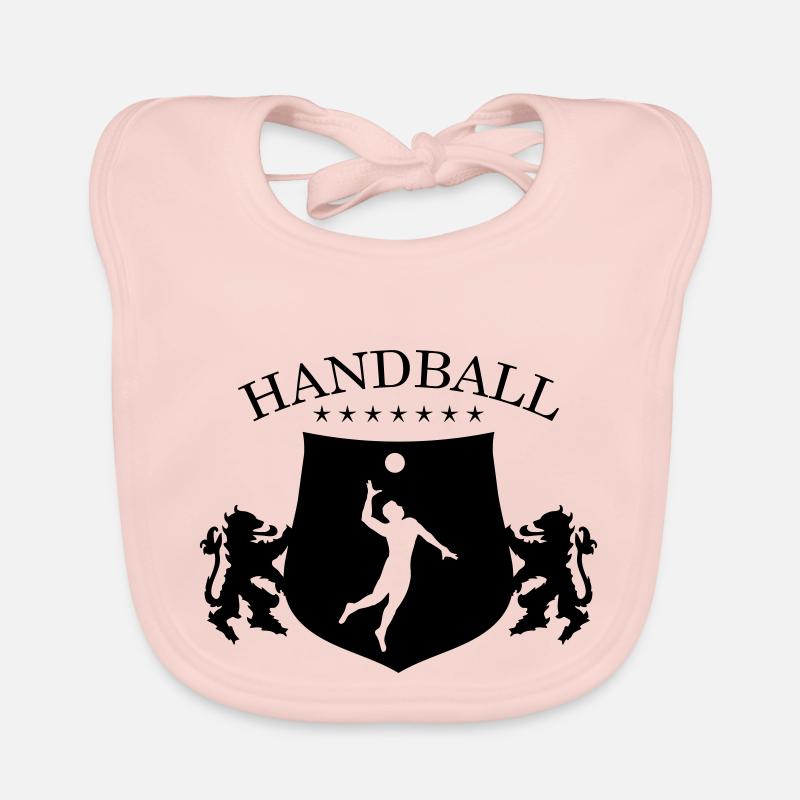 Handball crest Organic Baby Bibs
