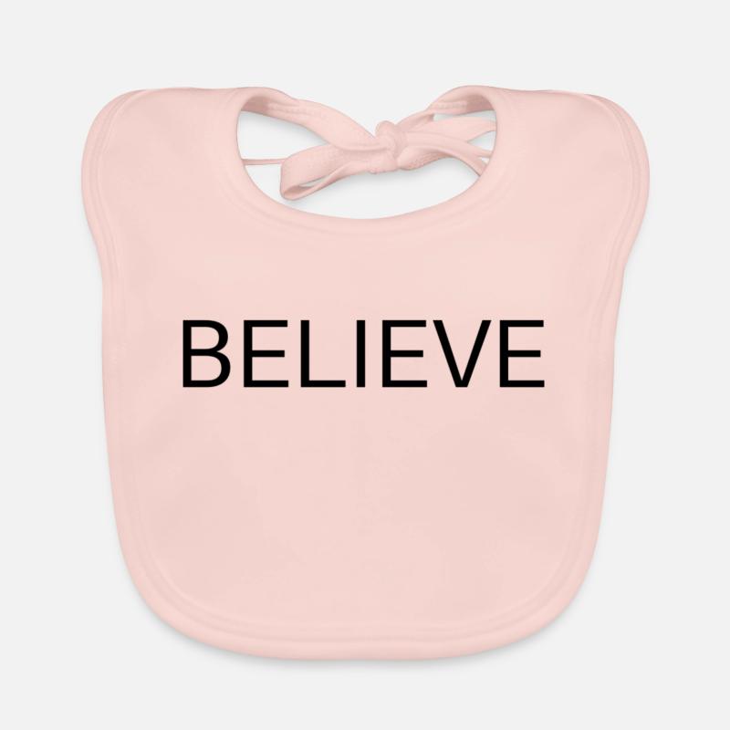 Basic Shirt Believe Baby Bio-Lätzchen