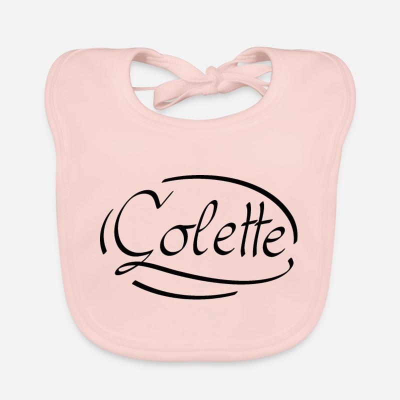 Colette Organic Baby Bibs