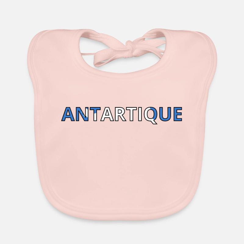 Antarctic Flag Organic Baby Bibs