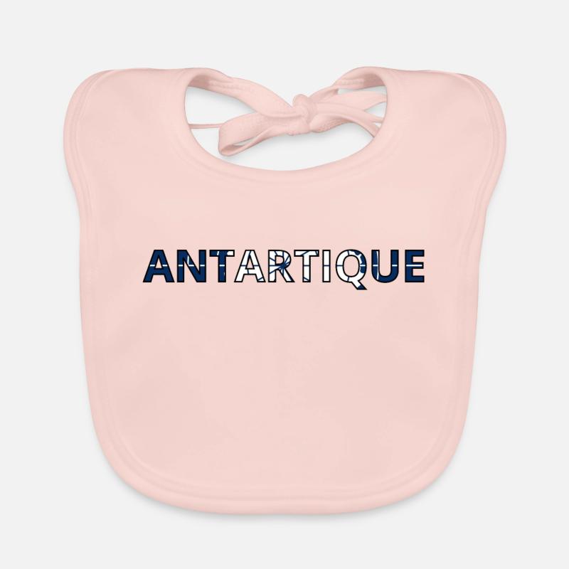 Antarctic Flag Organic Baby Bibs