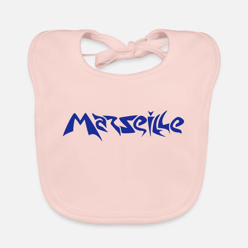 Marseille - Baby Bio-Lätzchen - Rose