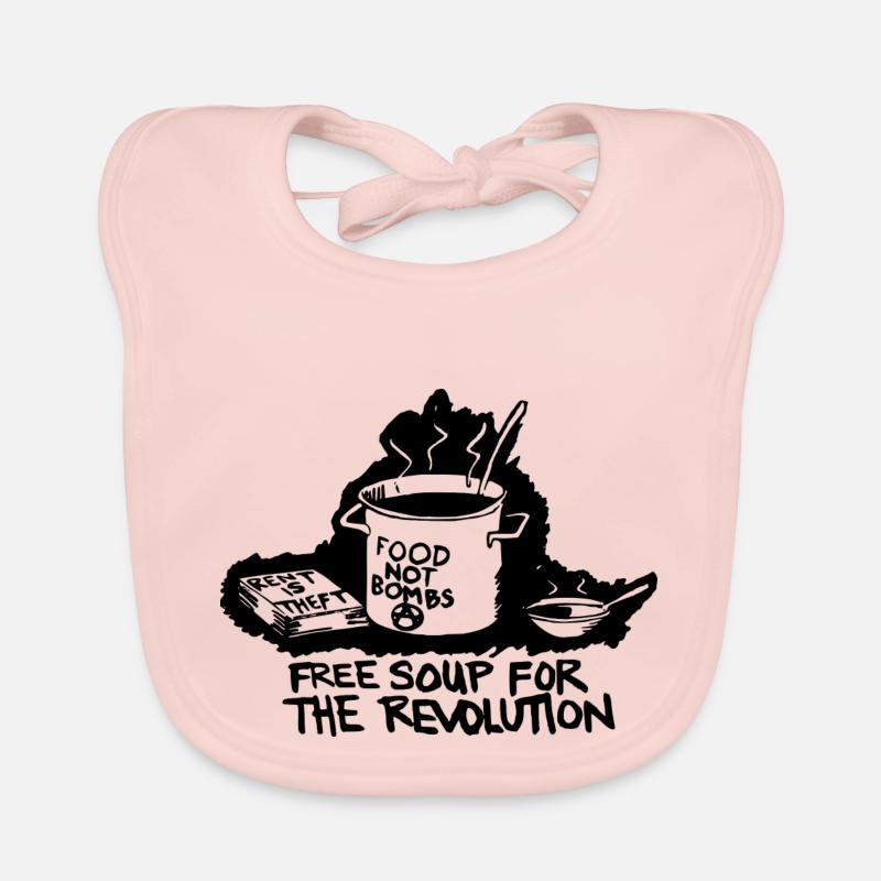 Was für eine Suppe Kleid! 2 Baby Bio-Lätzchen