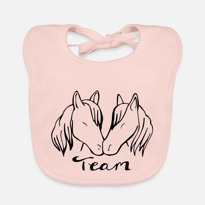 Team Pferd Baby Bio-Lätzchen