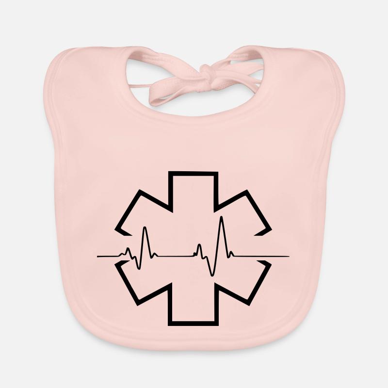 ambulancier entreprise 4 Bavoir bio Bébé