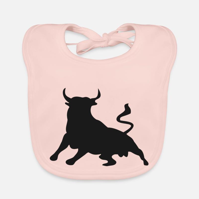 Bulle Stier Baby Bio-Lätzchen