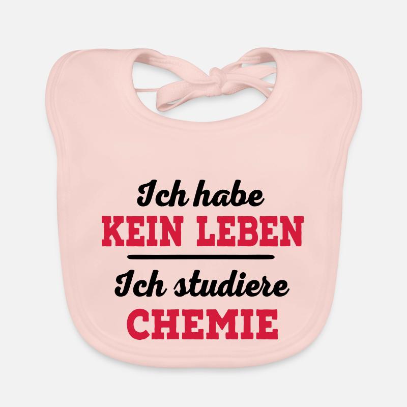Chemie - Baby Bio-Lätzchen - Rose