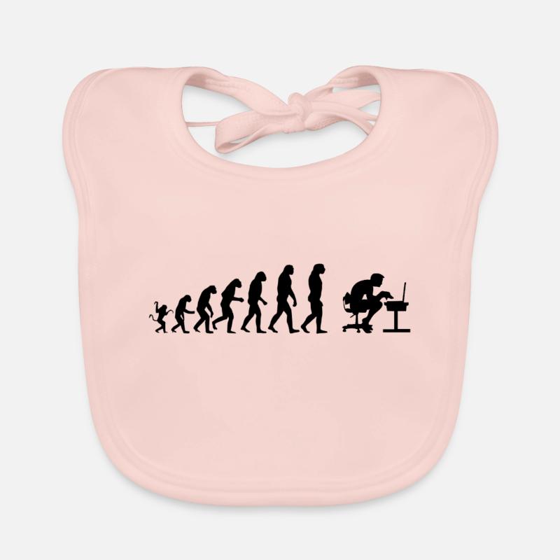 Evolution de l'ordinateur Bavoir bio Bébé