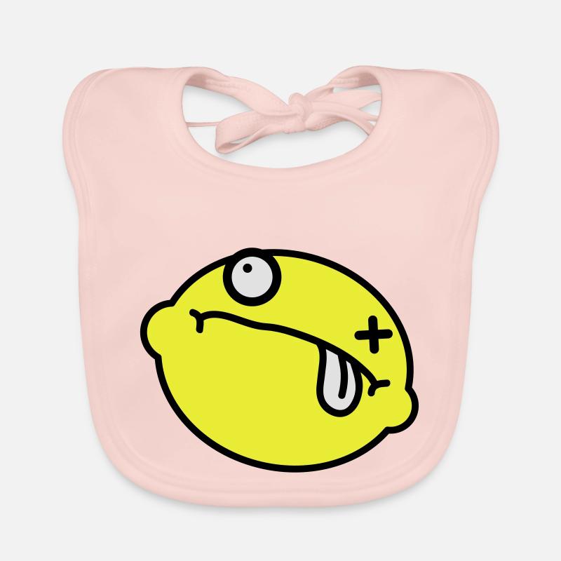 Dead Lemon Smiley Bavoir bio Bébé