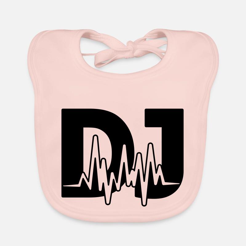 dj - Baby Bio-Lätzchen - Rose