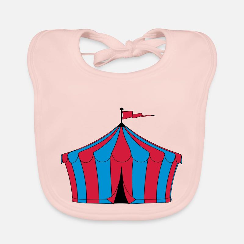 tente de cirque Bavoir bio Bébé
