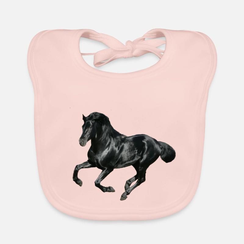 cheval Bavoir bio Bébé