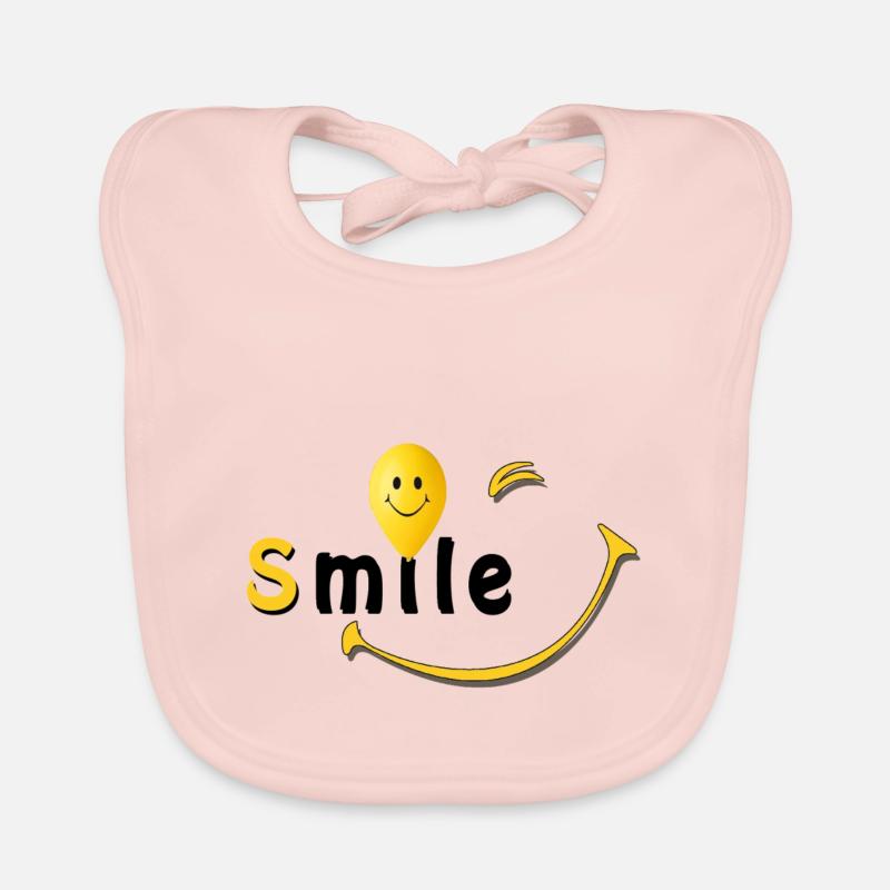 Smile Bavoir bio Bébé