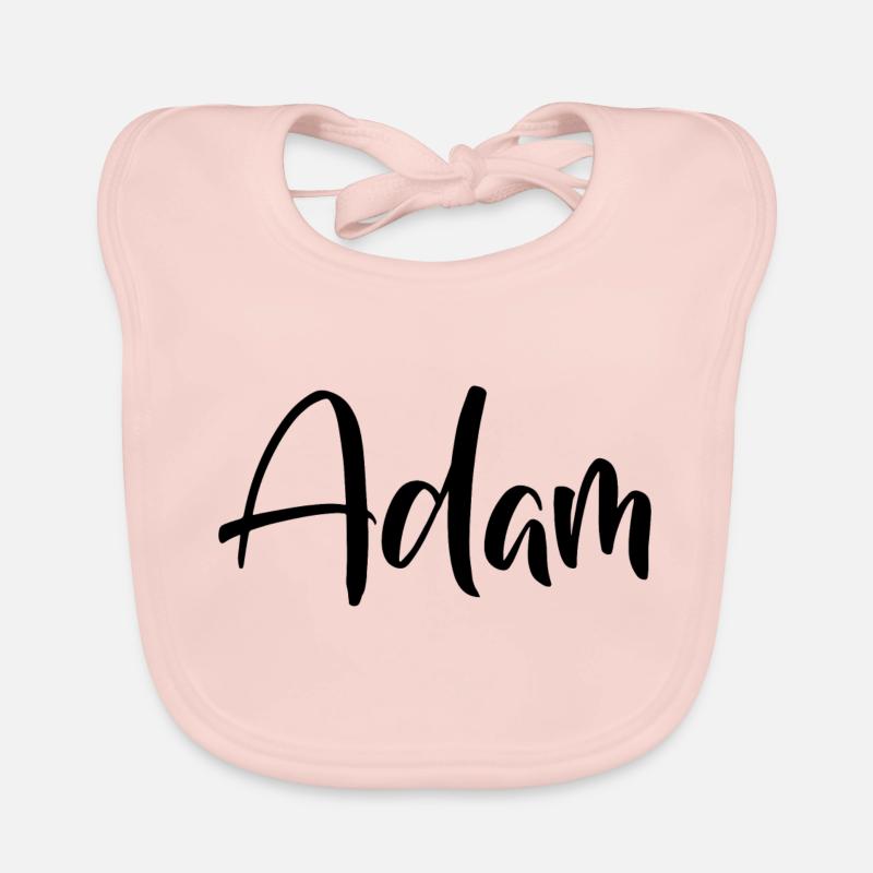 Name - Adam Organic Baby Bibs