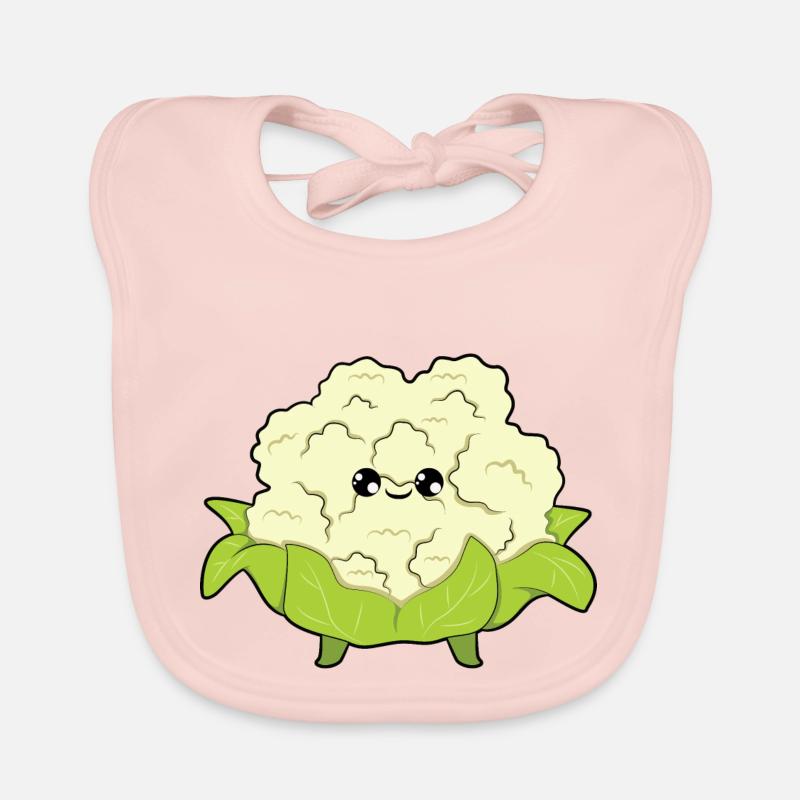 Chou-fleur Bavoir bio Bébé