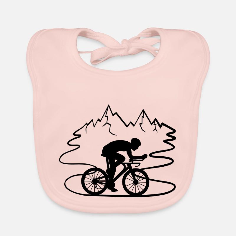 Excursion Cycliste Bavoir bio Bébé