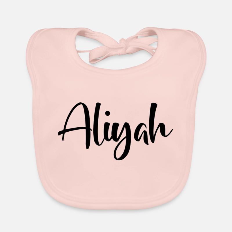 First nameAliyah Organic Baby Bibs