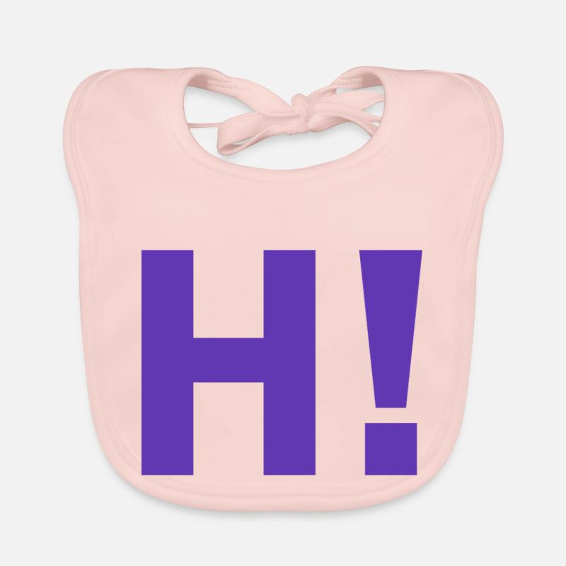 H point d'exclamation Bavoir bio Bébé