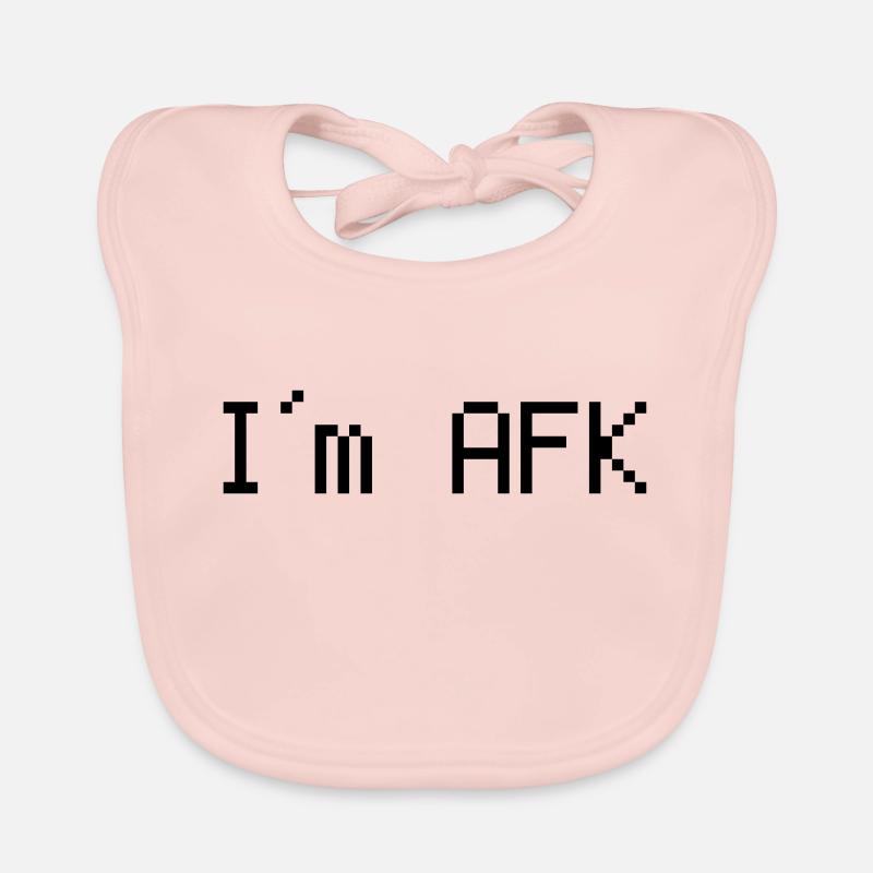 I´m afk Bavoir bio Bébé