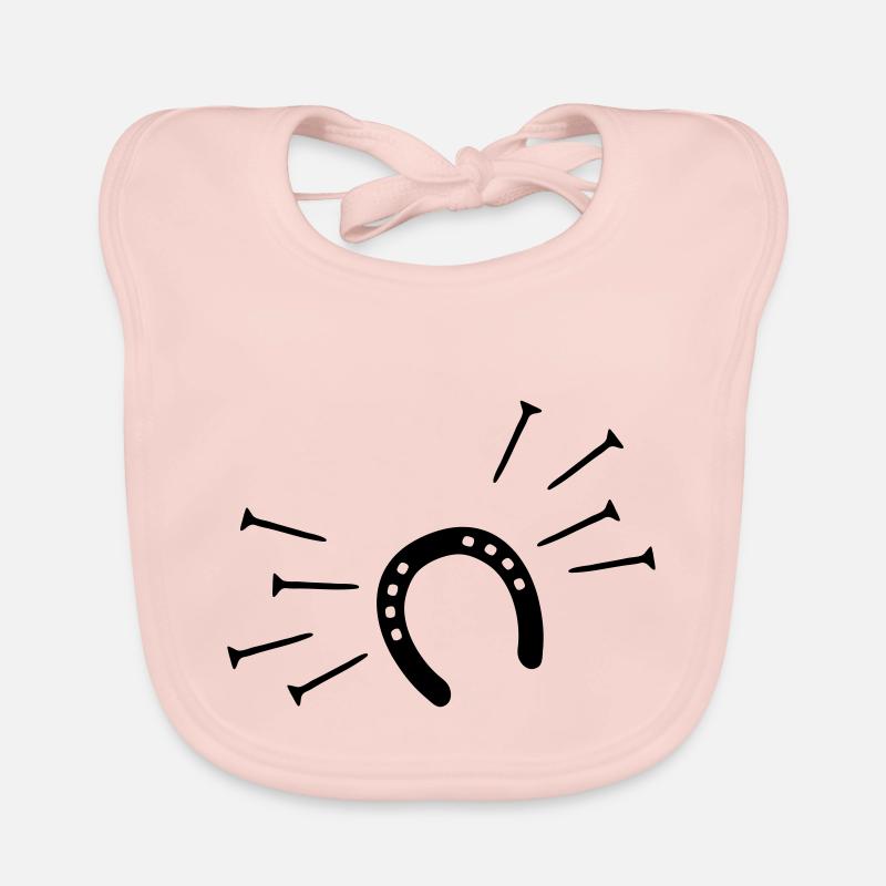 Hufeisen Baby Bio-Lätzchen