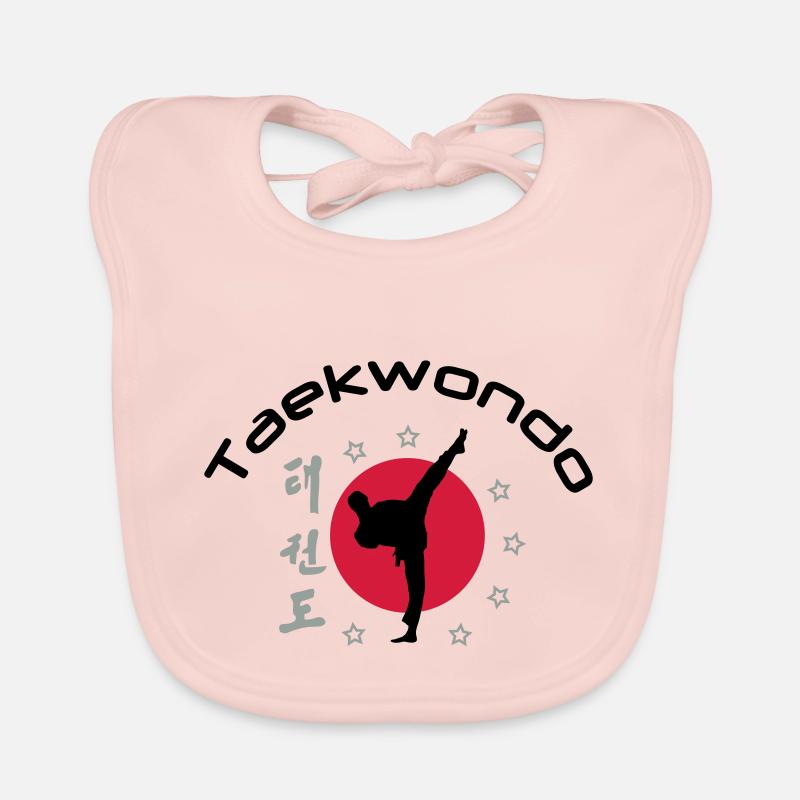 taekwondo_3 Baby Bio-Lätzchen