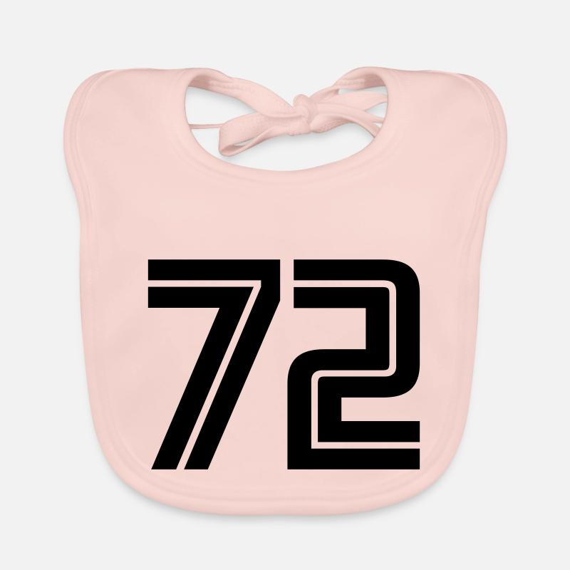 72 Organic Baby Bibs
