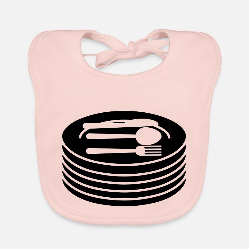 Geschirr Teller Besteck Baby Bio-Lätzchen