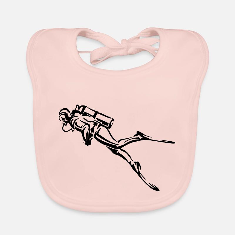 diving Baby Bio-Lätzchen
