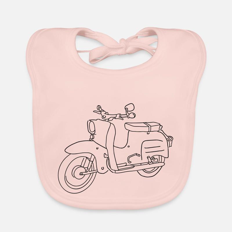 Motorroller, Moped Schwalbe Baby Bio-Lätzchen