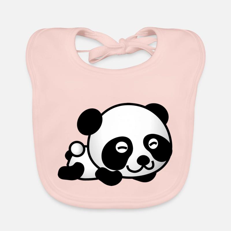 douce Panda Bavoir bio Bébé