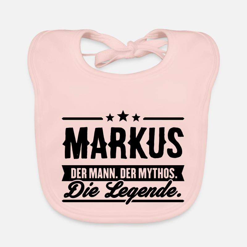 Mann Mythos Legende Markus Baby Bio-Lätzchen