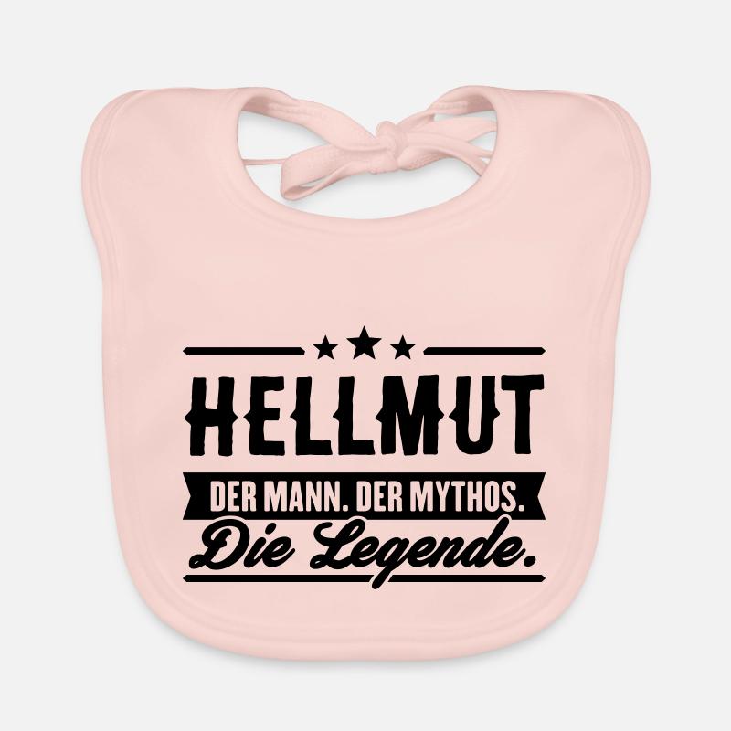 Man Myth Legend Hellmut Organic Baby Bibs