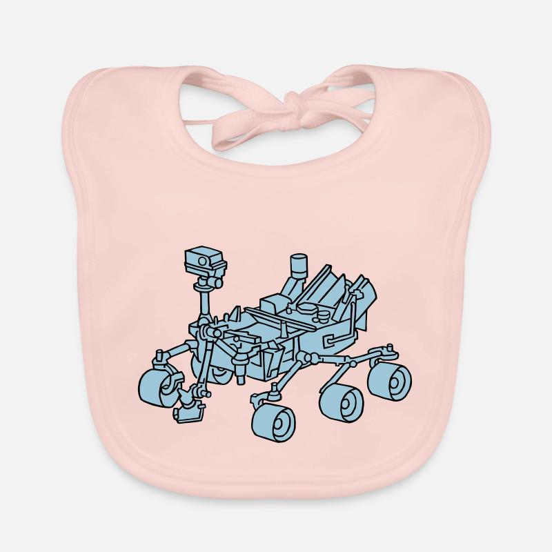 Curiosity Marsrover 2 Baby Bio-Lätzchen