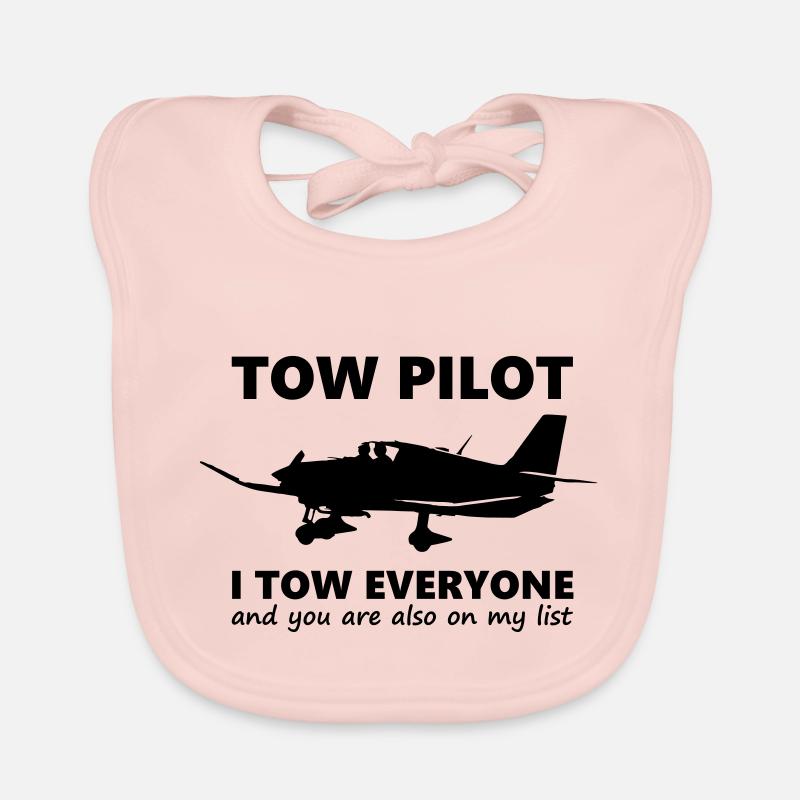 towpilot dr400 robin Organic Baby Bibs