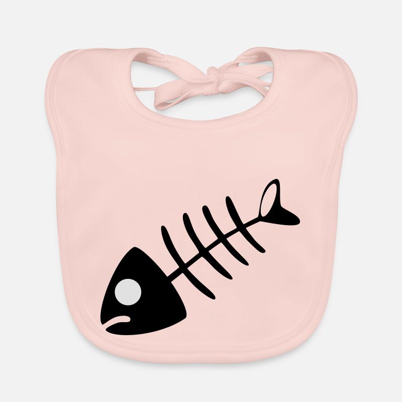 Fischgräte Baby Bio-Lätzchen