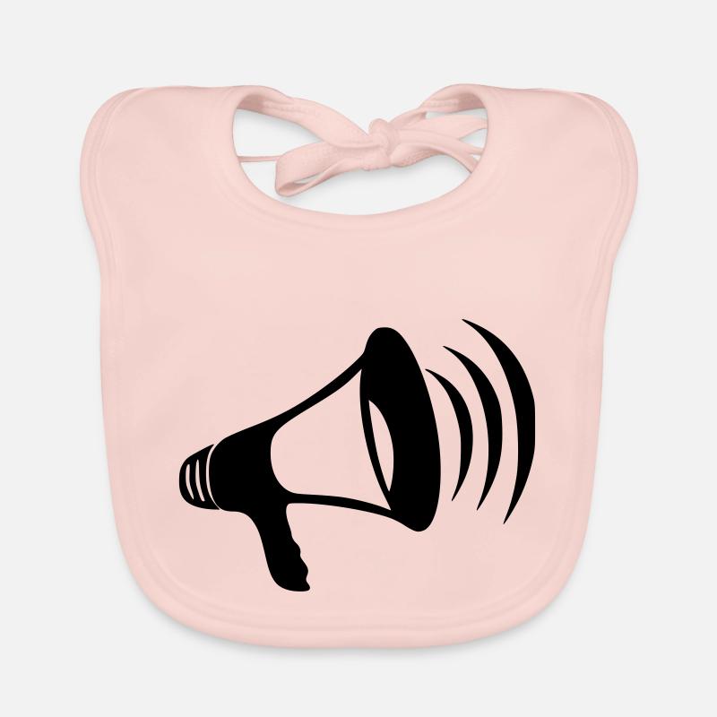 megaphone Organic Baby Bibs