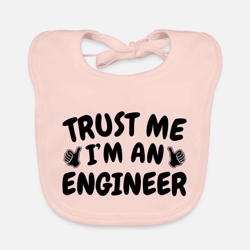 Trust Me I'm an Engineer Baby Bio-Lätzchen