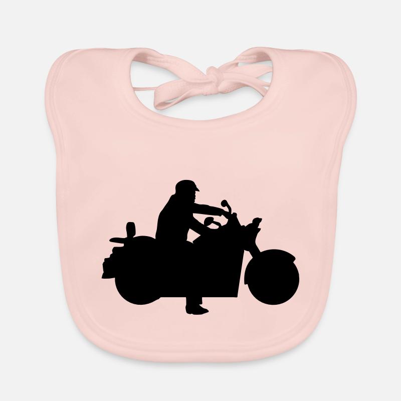 motorcykel Hagesmække af økologisk bomuld