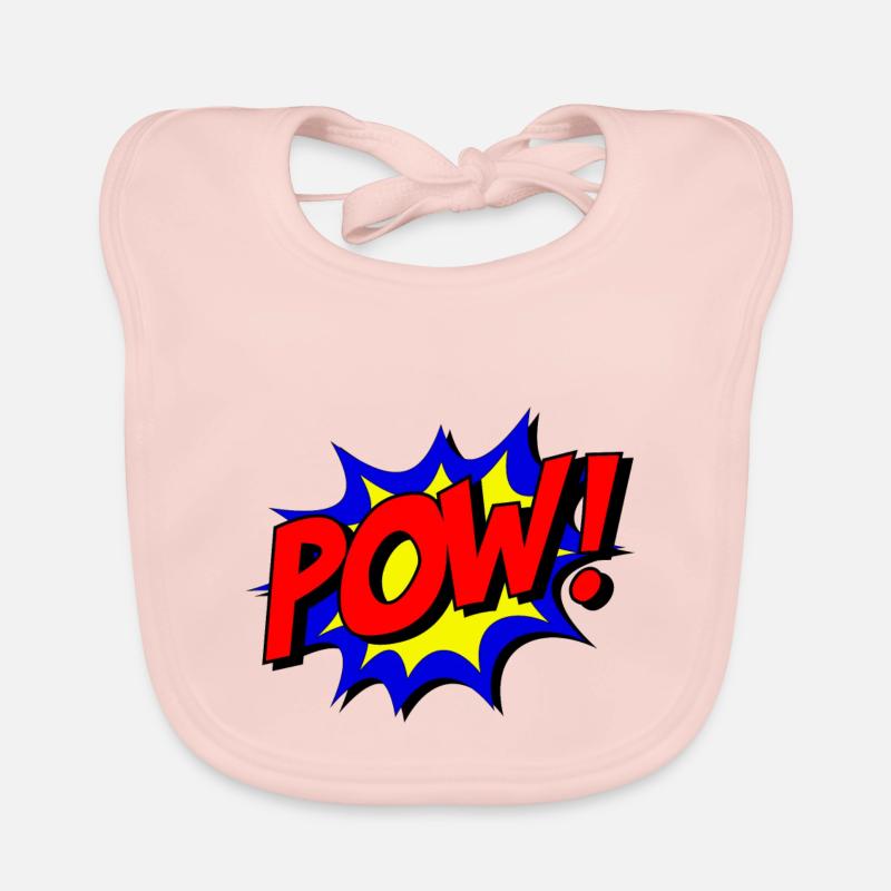 POW! Bavoir bio Bébé