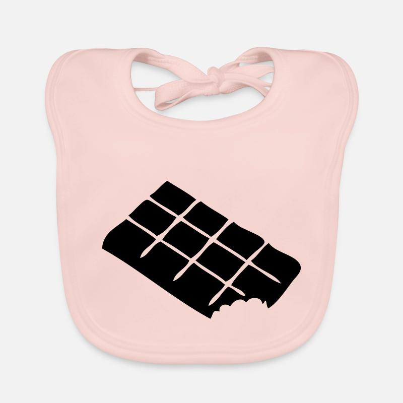 tablette chocolat1912 Bavoir bio Bébé