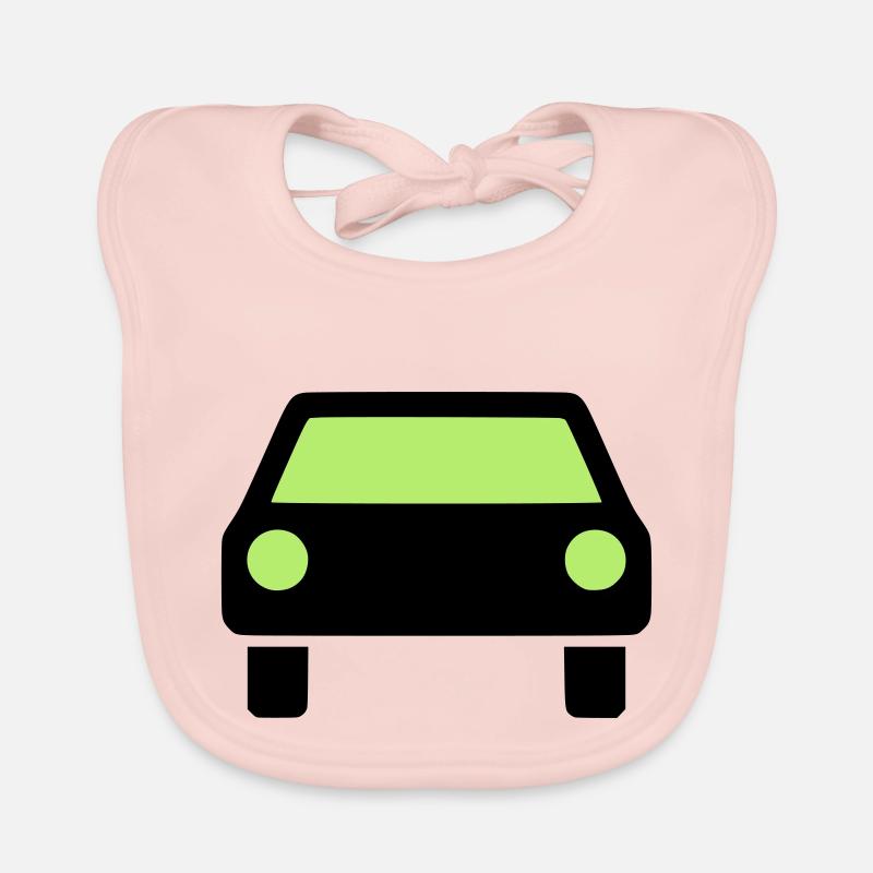 icône de voiture Bavoir bio Bébé