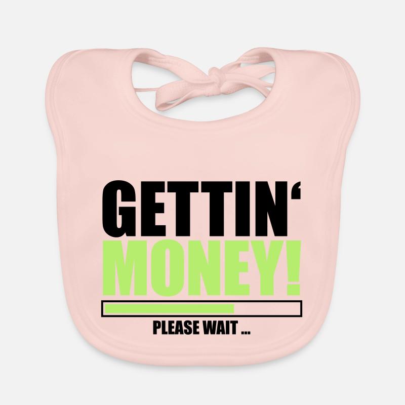 loading please weit lade ladebalken buendel geldsc Baby Bio-Lätzchen