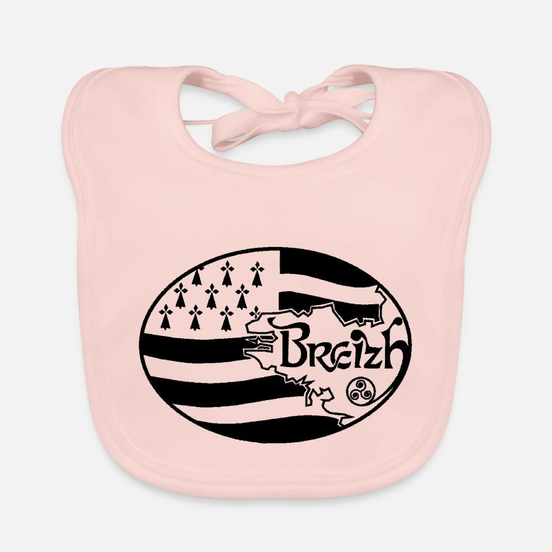 Oval Britannien Baby Bio-Lätzchen